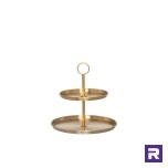 2-korruseline vaagen, kuldne , Ø 17/23 cm, h=24 cm 