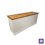 Food station, puidust, 205x65 cm, kõrgus 90 cm