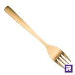 Dessert (koogi) kahvel, kuldne 