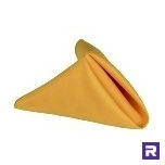 Servjett 50x50 cm, kuldne