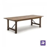 Kandiline laud 255x100 cm, puidust, kõrgus 76 cm 
