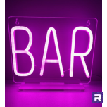 BAR, LED silt, roosa
