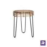 Diivanilaud Ø 35 cm, rotang