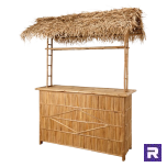 Baarilett TIKI, bambus  66x170 cm, h=235 cm